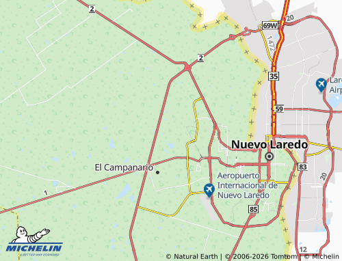 Mappa MICHELIN Los Colorines - ViaMichelin