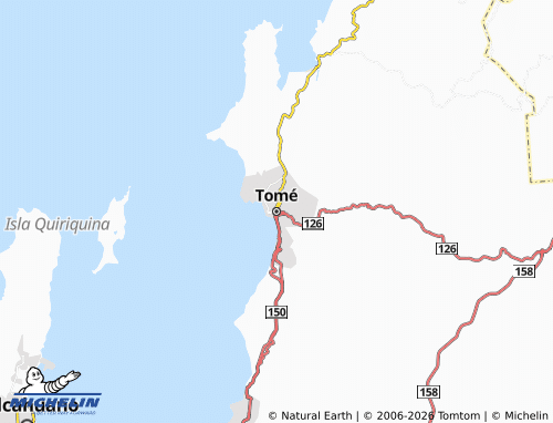 Mapa MICHELIN Tomé - ViaMichelin