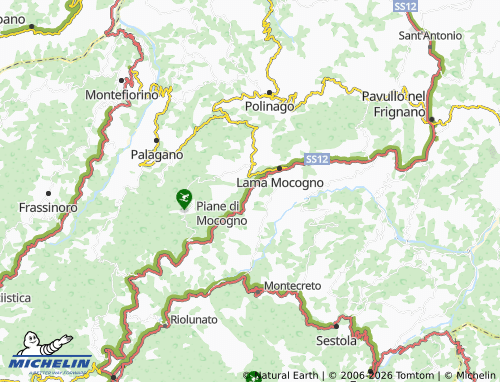 MICHELIN Borra map - ViaMichelin