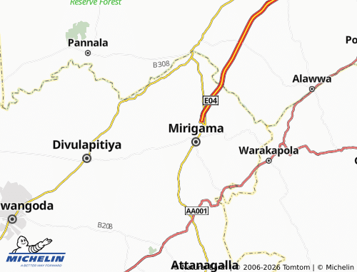 Carte MICHELIN Parana Halpe West - ViaMichelin
