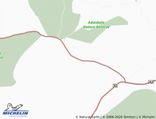 Mapa MICHELIN Akpata - ViaMichelin
