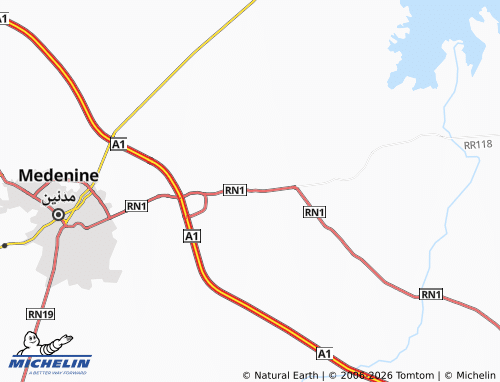 Mapa MICHELIN Hasi Omar - ViaMichelin