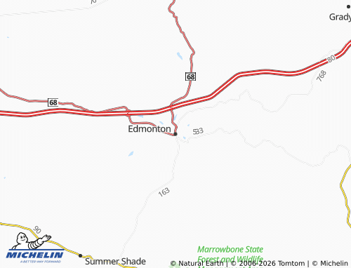 Carte MICHELIN Edmonton - ViaMichelin