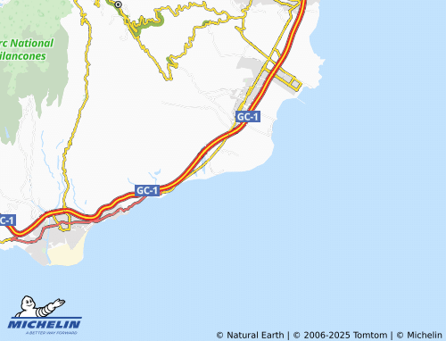 MICHELIN Castillo del Romenral map - ViaMichelin