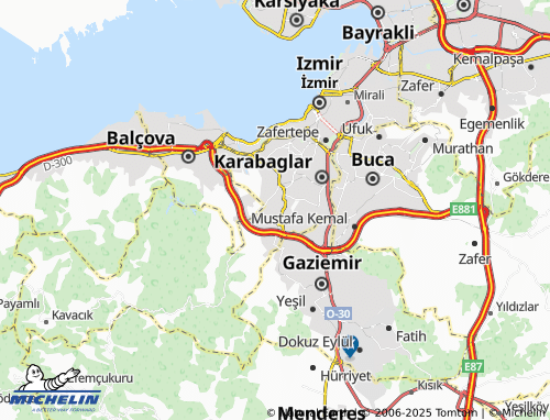 MICHELIN Uzgur map - ViaMichelin