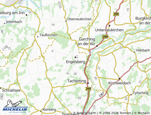 Mappa MICHELIN Engelsberg - ViaMichelin
