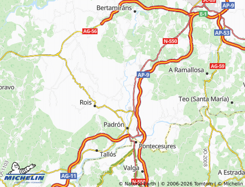 Kaart MICHELIN Lamego - ViaMichelin