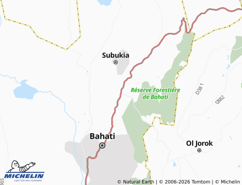 Mappa MICHELIN Kabazi - ViaMichelin
