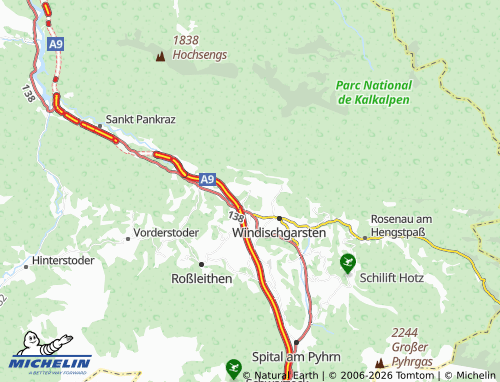 MICHELIN Rading map - ViaMichelin