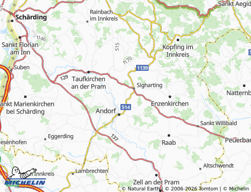 MICHELIN Seifriedsedt map - ViaMichelin