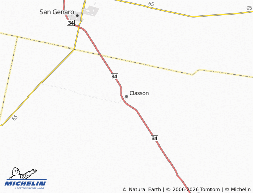 MICHELIN Classon map - ViaMichelin