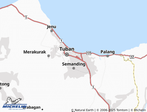 MICHELIN Kebonsari map - ViaMichelin