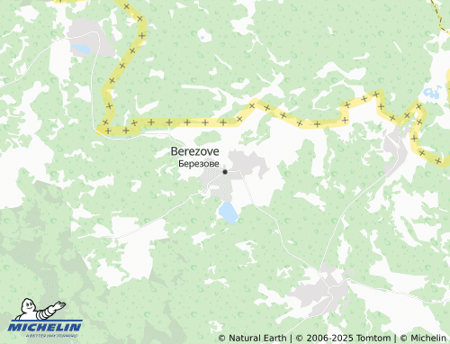 MICHELIN-Landkarte Berezove - ViaMichelin