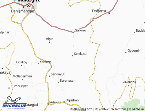 MICHELIN Selekutu map - ViaMichelin