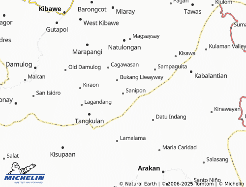 MICHELIN Sanipon map - ViaMichelin