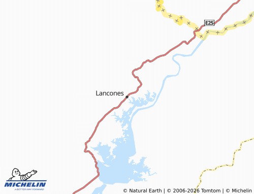 Mapa MICHELIN Lancones - ViaMichelin