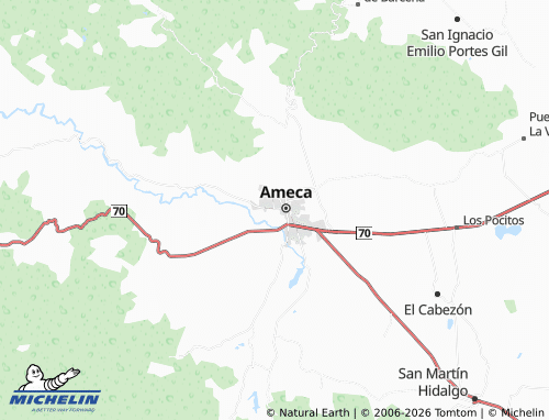 MICHELIN El Carmen map - ViaMichelin