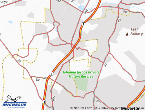 MICHELIN Oakmere Agricultural Holdings map - ViaMichelin