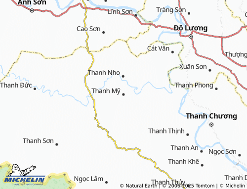 MICHELIN-Landkarte Thanh Mỹ - ViaMichelin