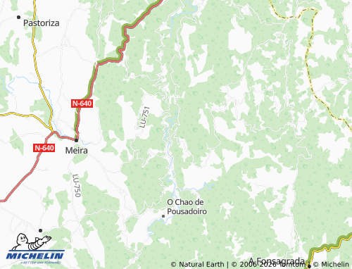 MICHELIN-Landkarte Acevedo de Arriba - ViaMichelin