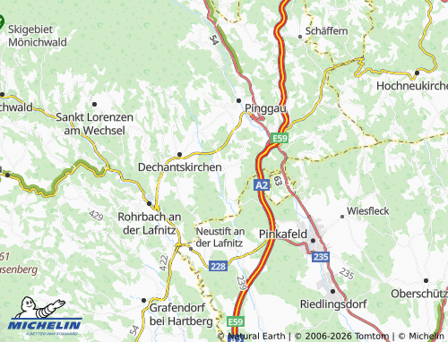 MICHELIN Ehrenschachen map - ViaMichelin
