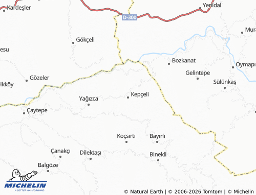 Mappa MICHELIN Kepçeli - ViaMichelin