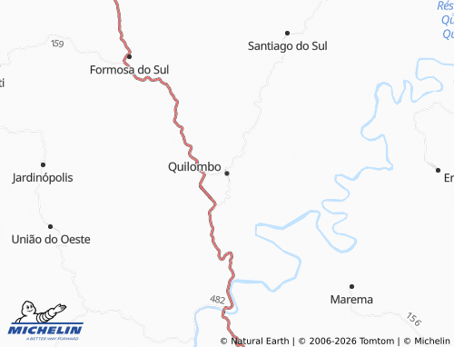 Mappa MICHELIN Quilombo - ViaMichelin