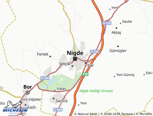 MICHELIN Esenbey map - ViaMichelin