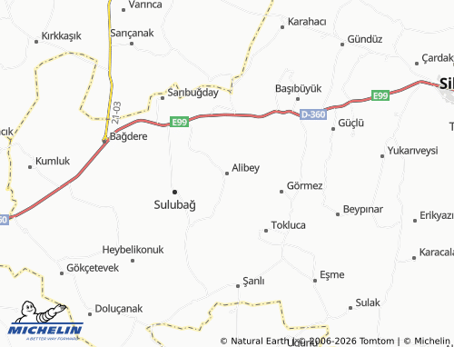 MICHELIN Alibey map - ViaMichelin