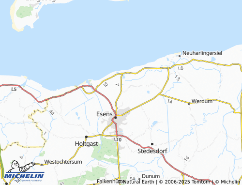 Mapa MICHELIN Hartward - ViaMichelin