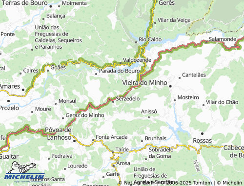 Mapa MICHELIN Botica de Cima - ViaMichelin