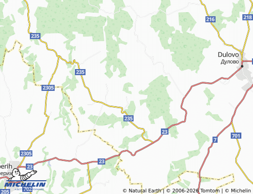 MICHELIN Dolets map - ViaMichelin