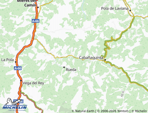 MICHELIN-Landkarte Piñeres - ViaMichelin