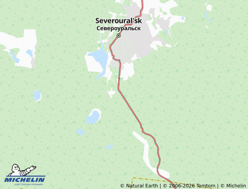 MICHELIN-Landkarte Raduga SNT - ViaMichelin
