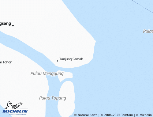 MICHELIN Tanjung Bakau map - ViaMichelin