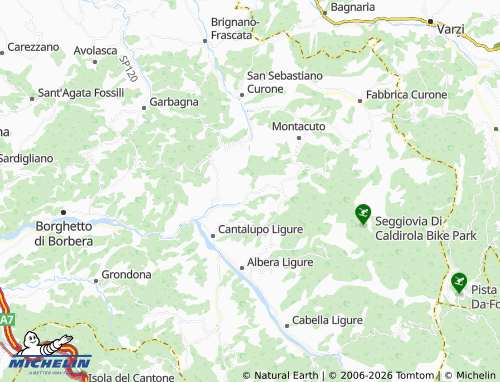 Kaart MICHELIN Campana - ViaMichelin