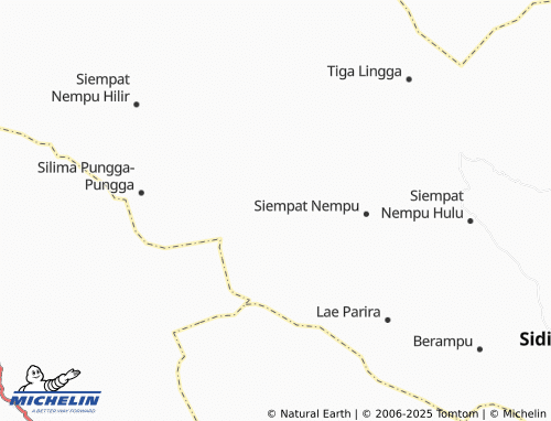 MICHELIN Siboras map - ViaMichelin