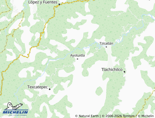 Mappa MICHELIN Ayotuxtla - ViaMichelin