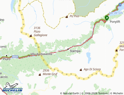 Carte MICHELIN Muntac - ViaMichelin