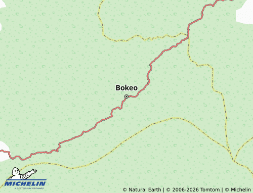 MICHELIN Bokeo map - ViaMichelin