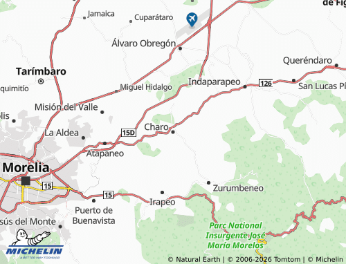 Mappa MICHELIN Charo - ViaMichelin