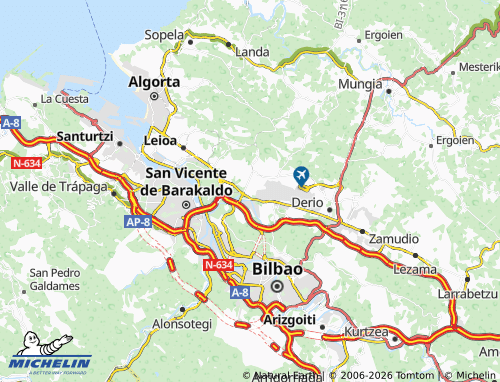 MICHELIN Zamarripa map - ViaMichelin