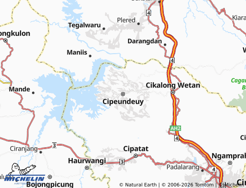 Carte MICHELIN Cipeundeuy - ViaMichelin