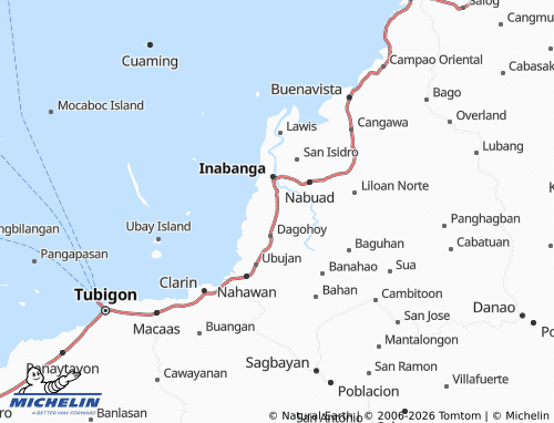 MICHELIN Lutao map - ViaMichelin