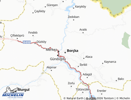 Mappa MICHELIN Arkaköy - ViaMichelin