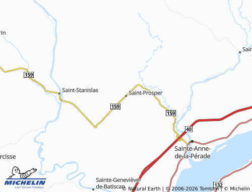 Mappa MICHELIN Saint-Prosper - ViaMichelin