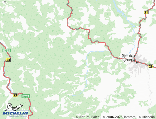 Mapa MICHELIN Božov Potok - ViaMichelin