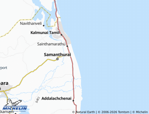 Mapa MICHELIN Karaitheevu 09 - ViaMichelin