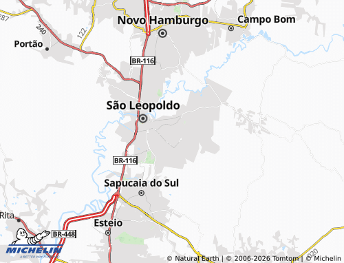MICHELIN Santo André map - ViaMichelin