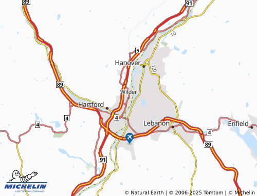 MICHELIN Wilder map - ViaMichelin